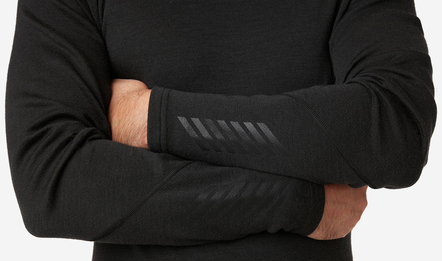Helly Hansen LIFA MERINO MIDWEIGHT HOODIE (Black)
