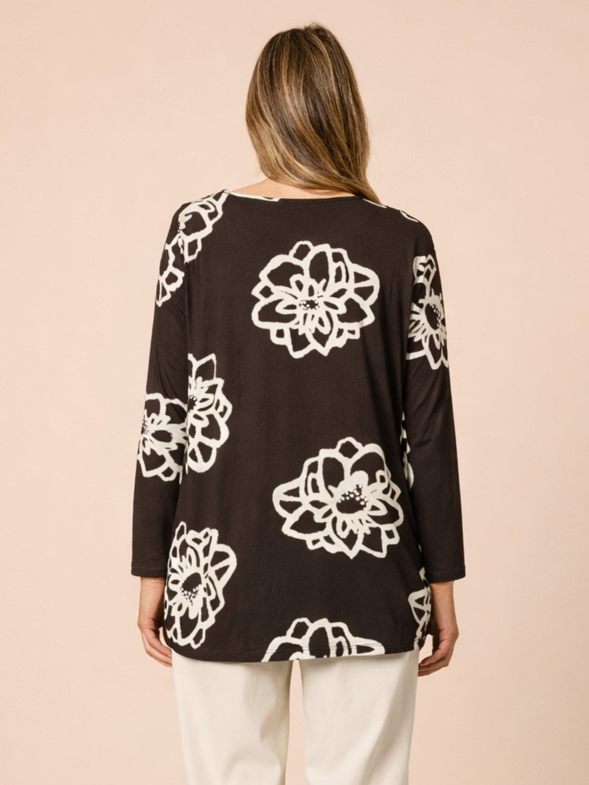 Clarity Florentine Top (Coffee Ivory)