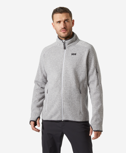Image of Coats & Jackets. Product name - VARDE FLEECE JACKET 2.0, Grey Fog in Grey Fog colour by brand - Helly Hansen