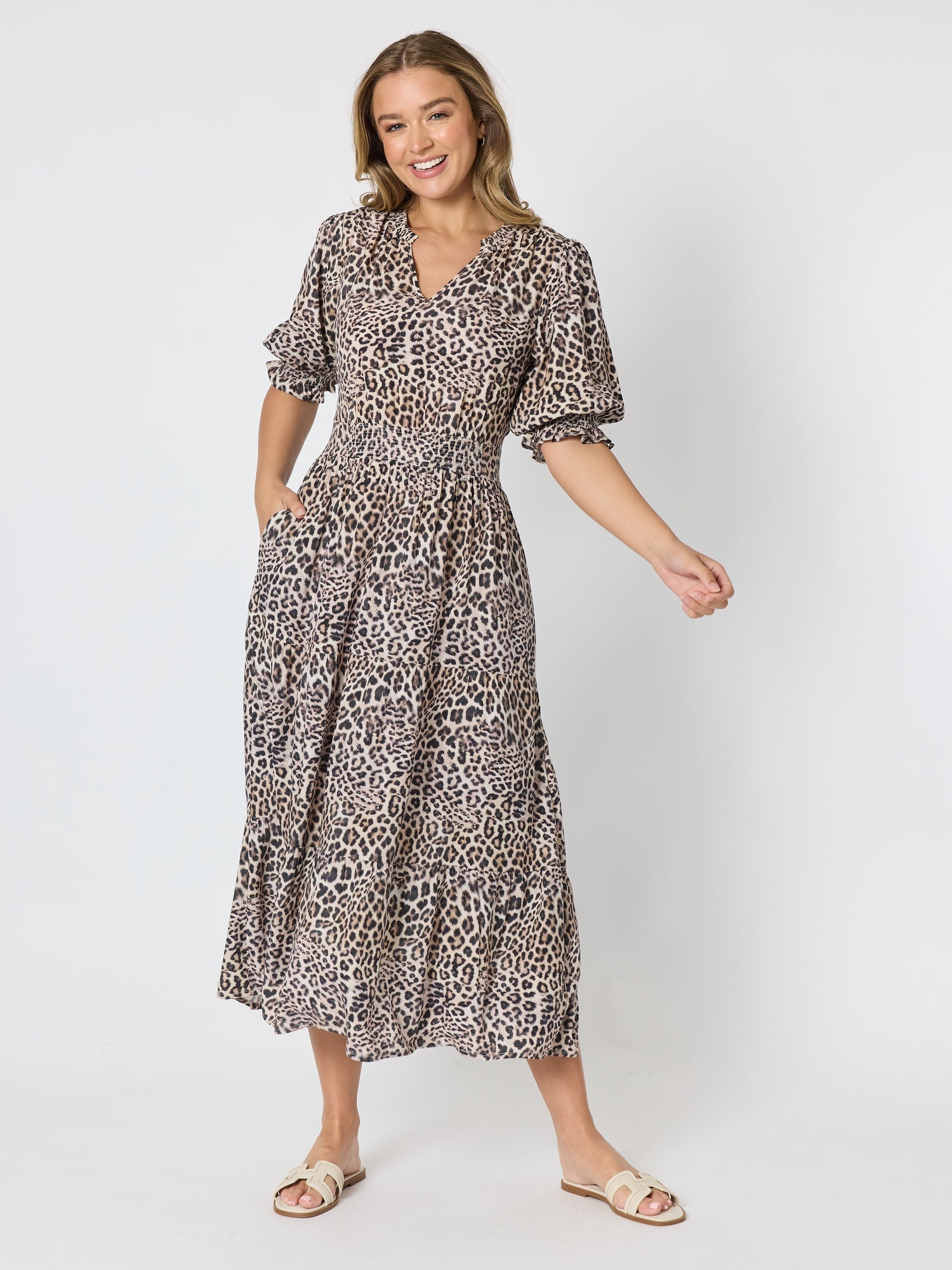 Image of Dresses. Product name - Serengeti Animal Print Dress Animal in Animal colour by brand - Threadz