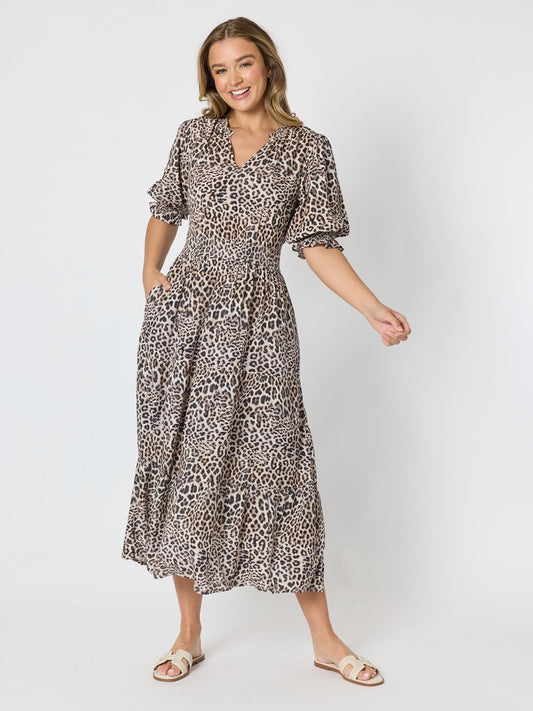 Image of Dresses. Product name - Serengeti Animal Print Dress Animal in Animal colour by brand - Threadz