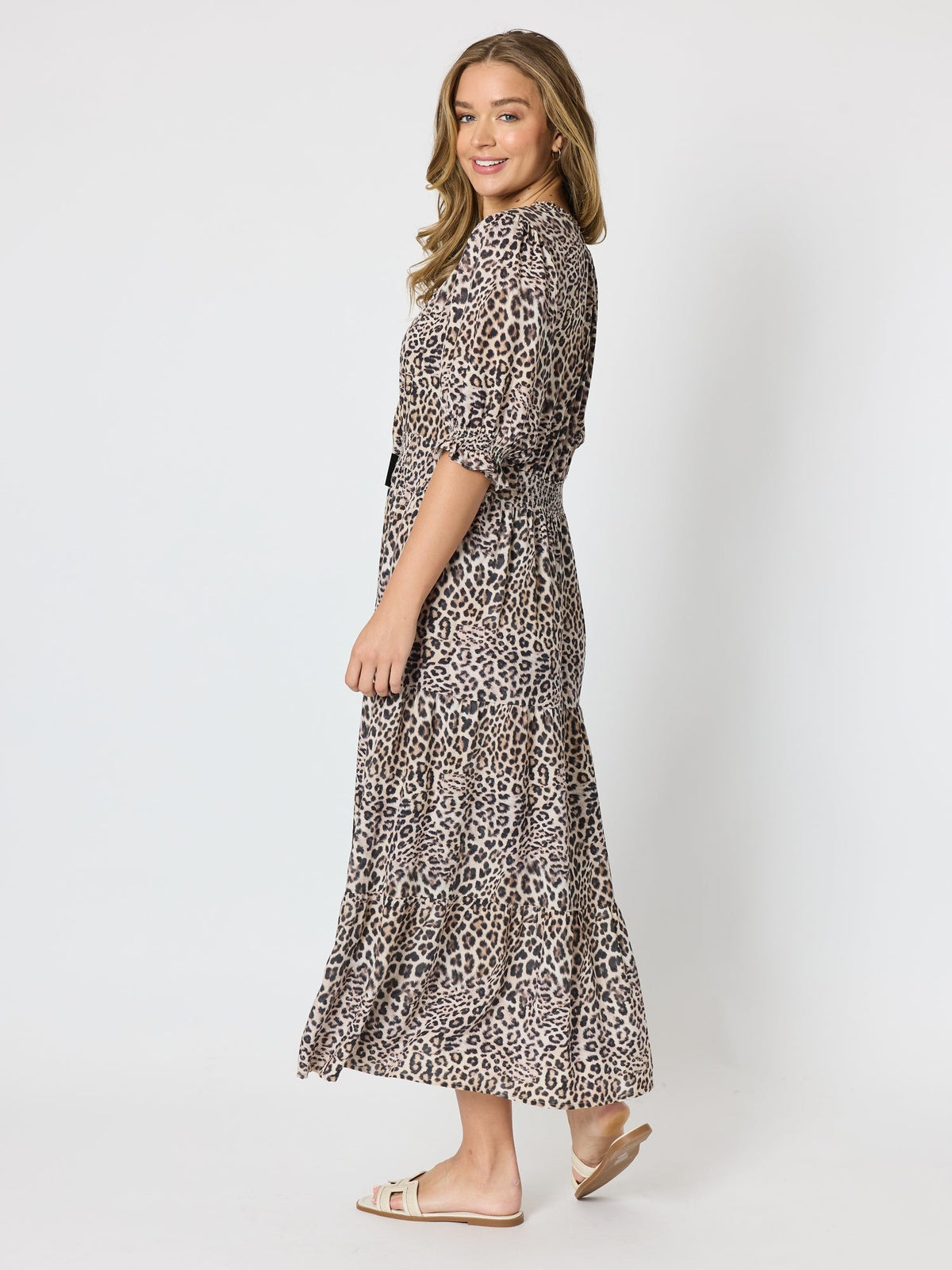 Threadz Serengeti Print Dress (Animal)