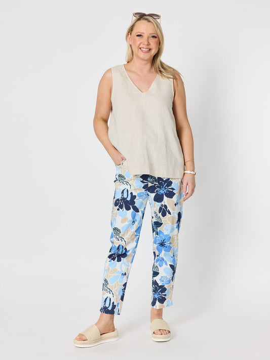 Gordon Smith Tilly Linen Camisole (Natural)