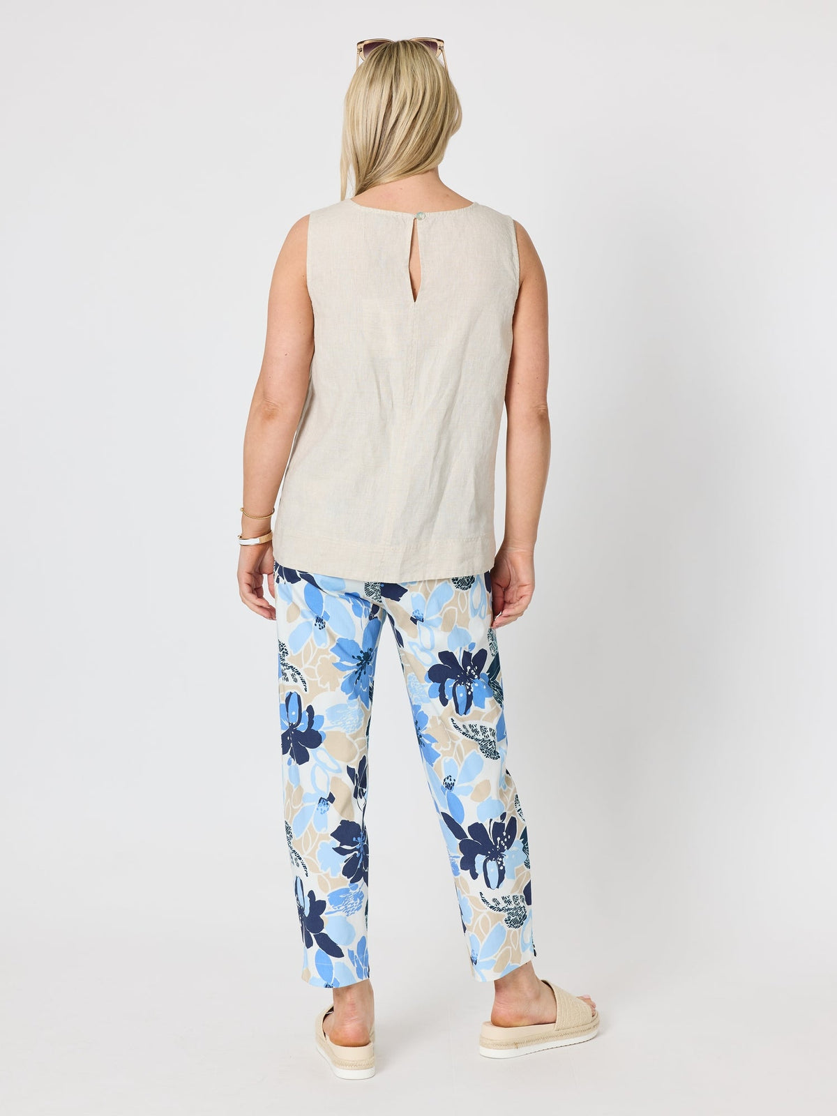 Gordon Smith Tilly Linen Camisole (Natural)