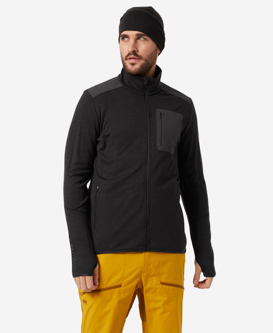 Image of Others. Product name - LIFA MERINO MIDLAYER, Black in Black colour by brand - Helly Hansen