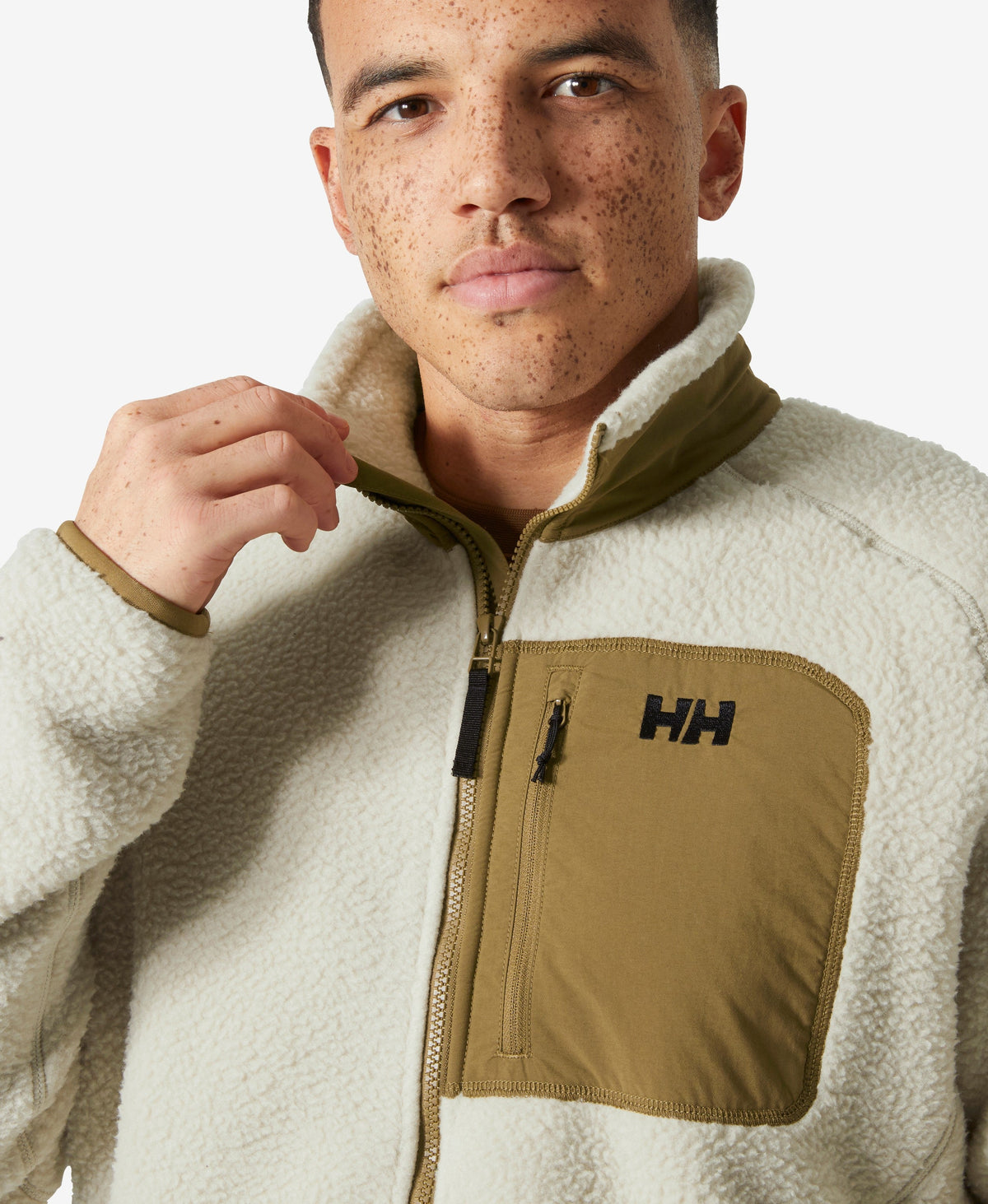 Helly Hansen PANORAMA PILE BLOCK JACKET (Pelican)