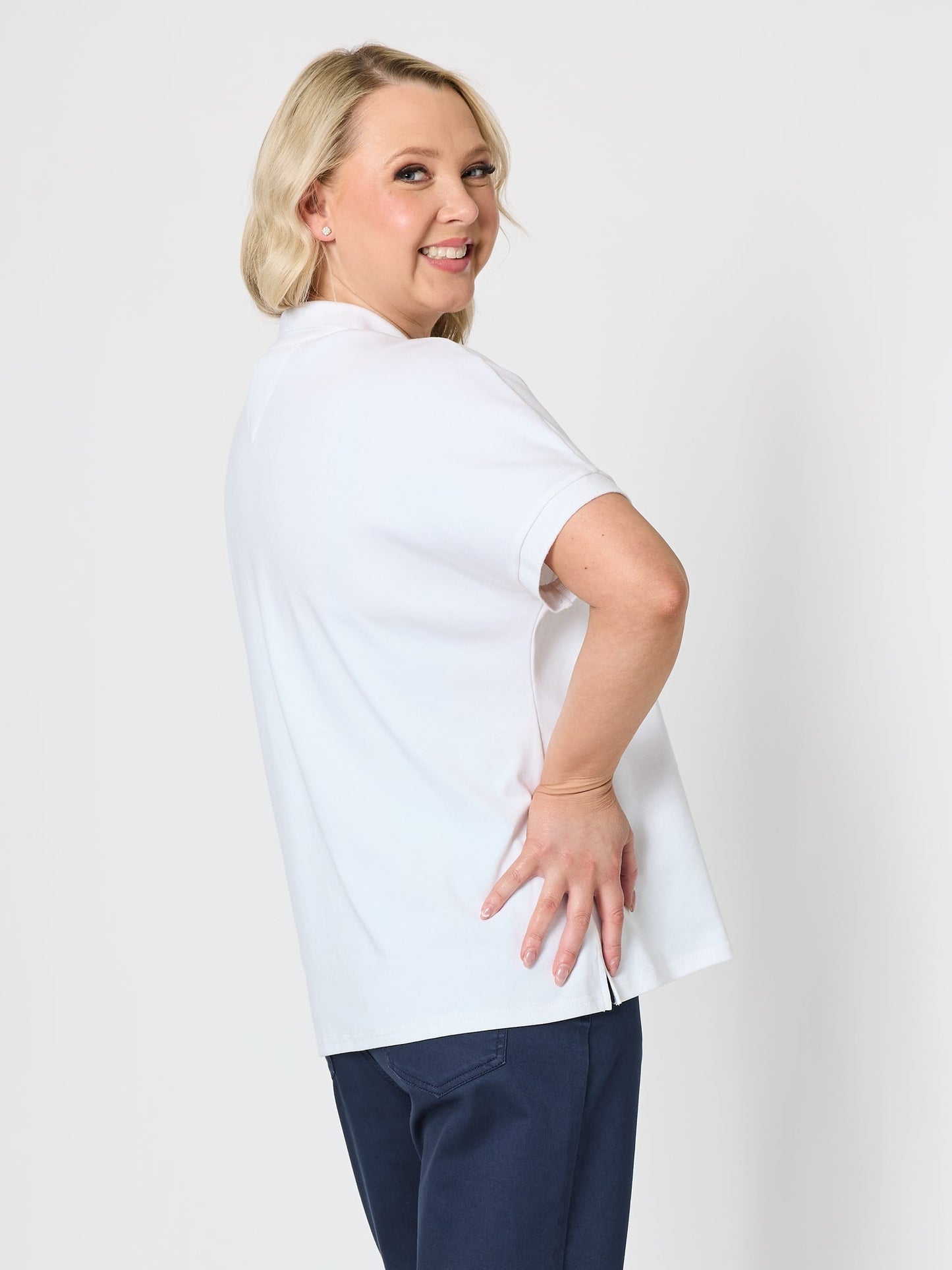 Gordon Smith Fairway Polo Top (White)