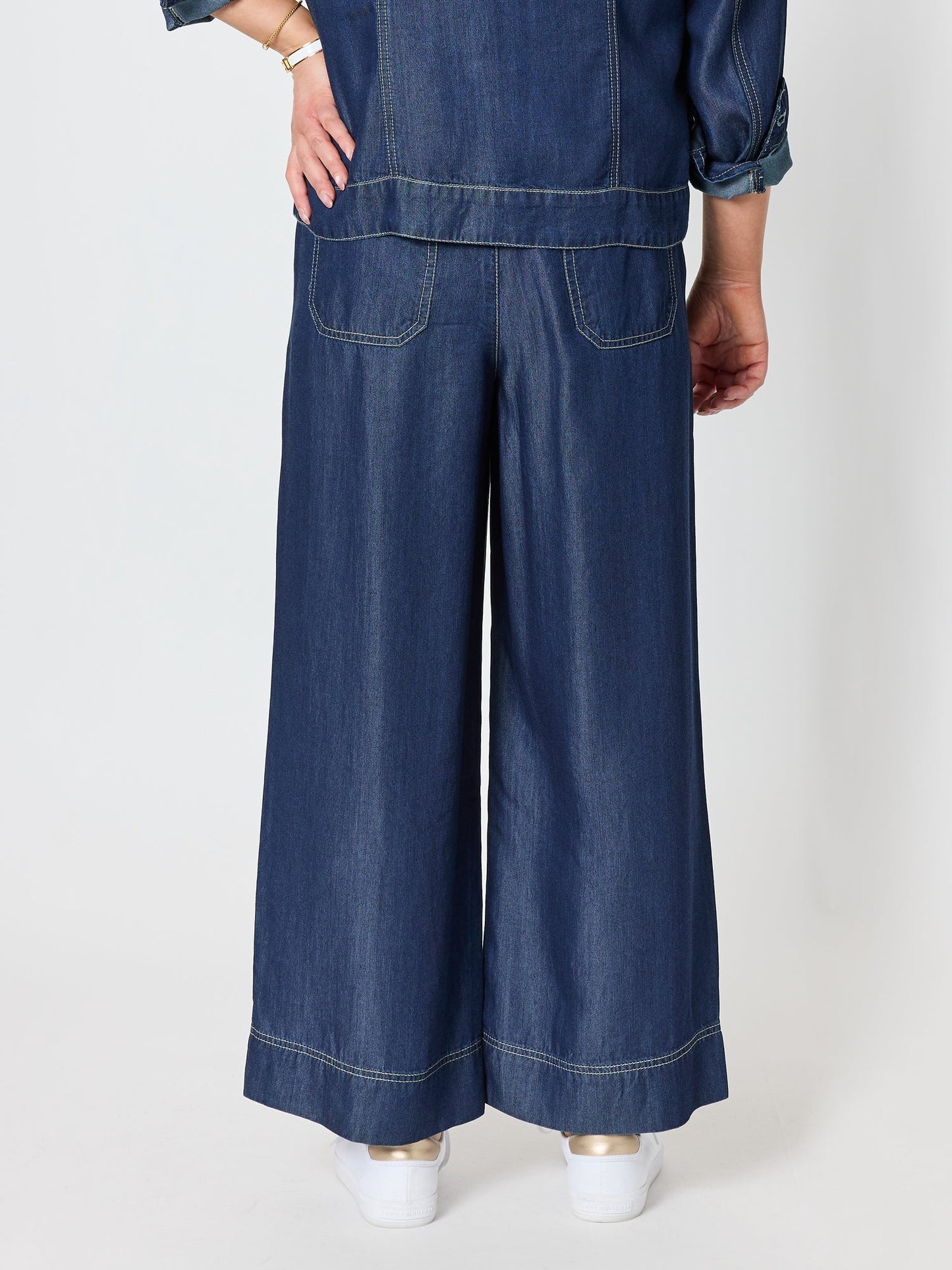 Gordon Smith Monaco Wide Leg Pant (Denim)