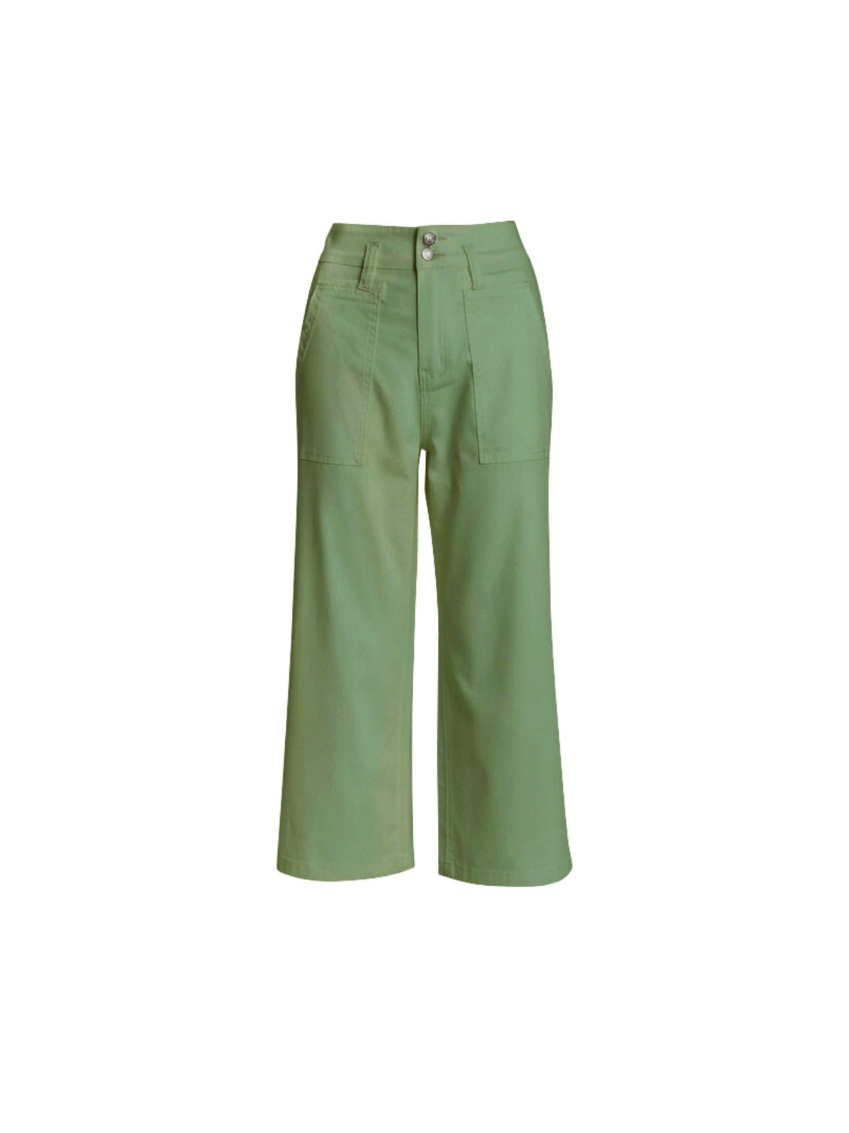 Gordon Smith Hudson Wide Leg Crop Jean (Fern)