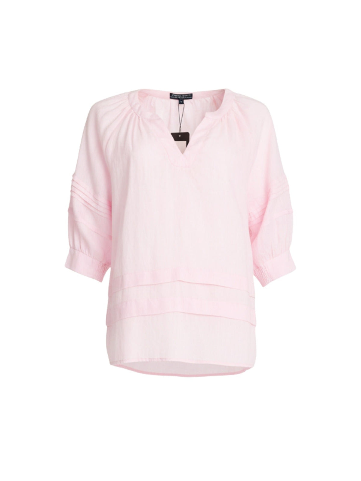 Gordon Smith Kate Linen Top (Pale Pink)