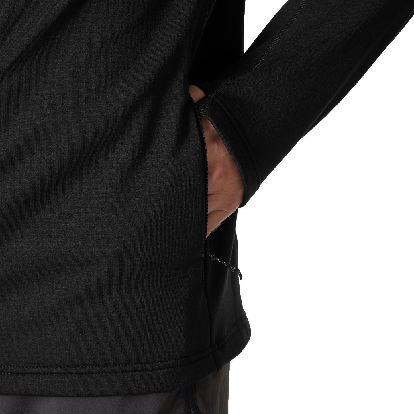 Helly Hansen VERSALITE HOODED FLEECE JACKET (Black)