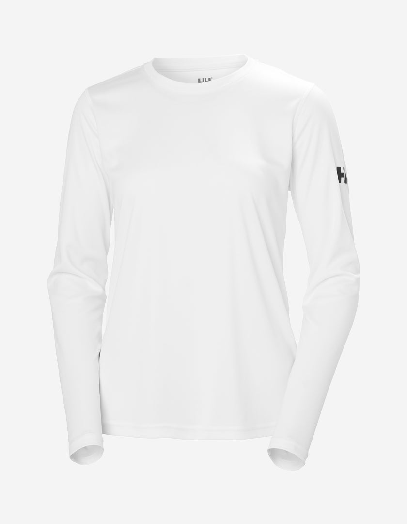 Helly Hansen W HH TECH CREW LS 2.0 (White)