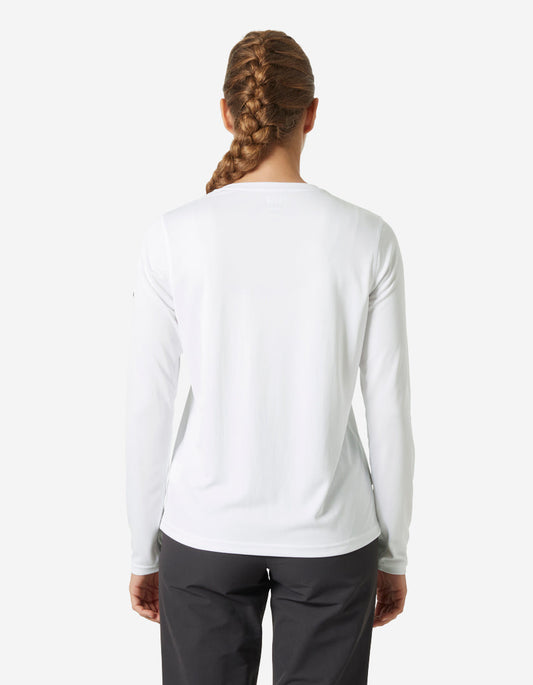 Helly Hansen W HH TECH CREW LS 2.0 (White)