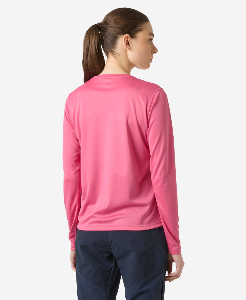 Helly Hansen W HH TECH CREW LS 2.0 (Cascadia Pink)