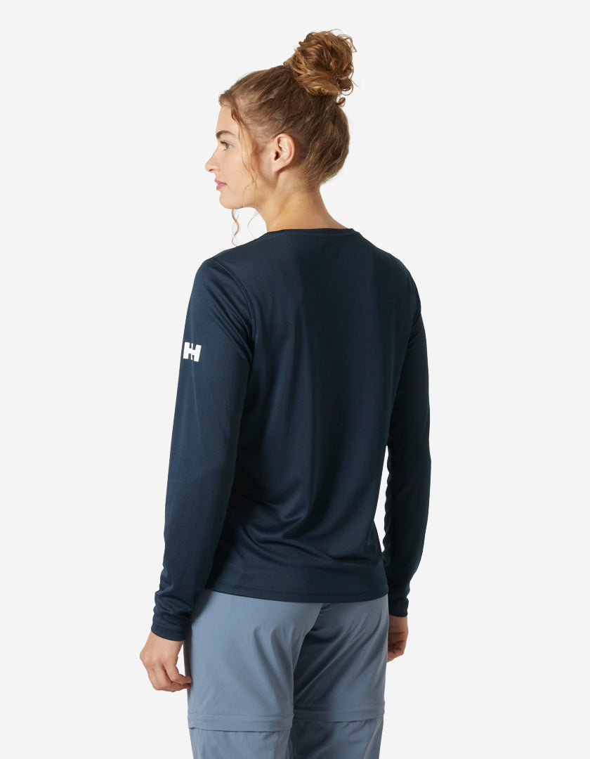 Helly Hansen W HH TECH CREW LS 2.0 (Navy)