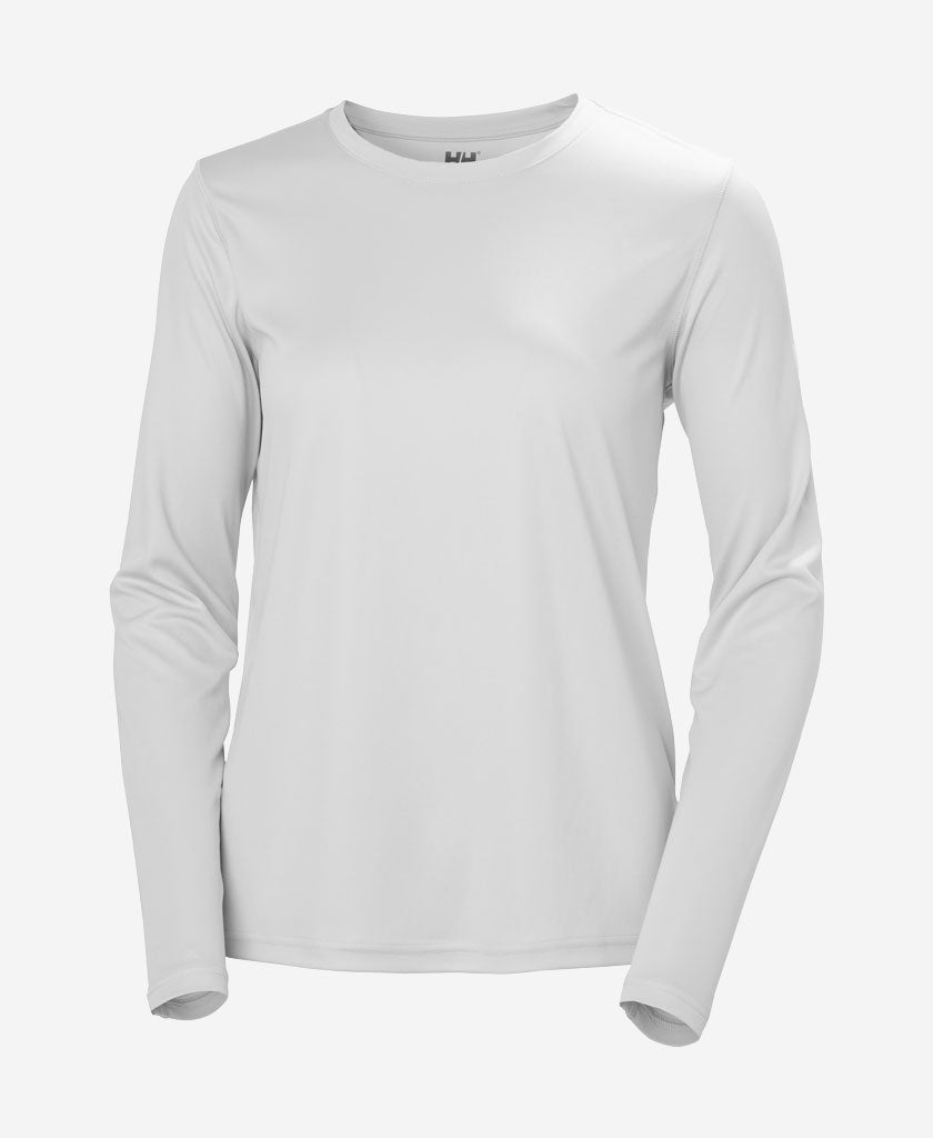 Helly Hansen W HH TECH CREW LS 2.0 (Grey Fog)