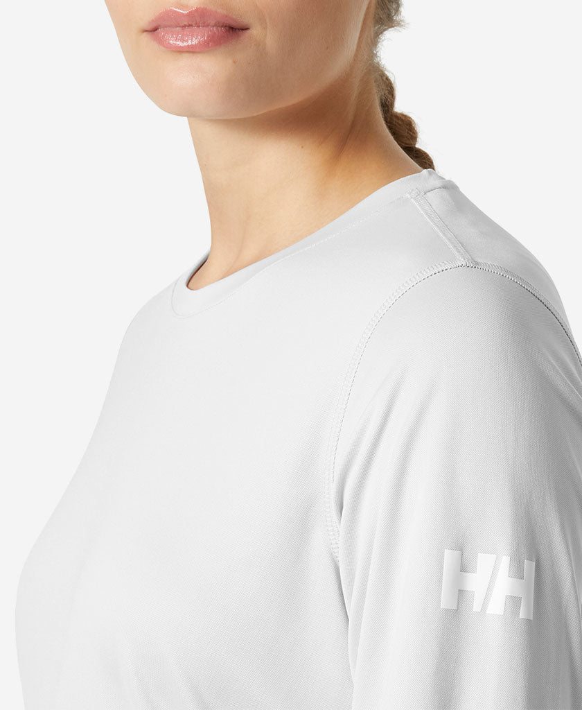 Helly Hansen W HH TECH CREW LS 2.0 (Grey Fog)