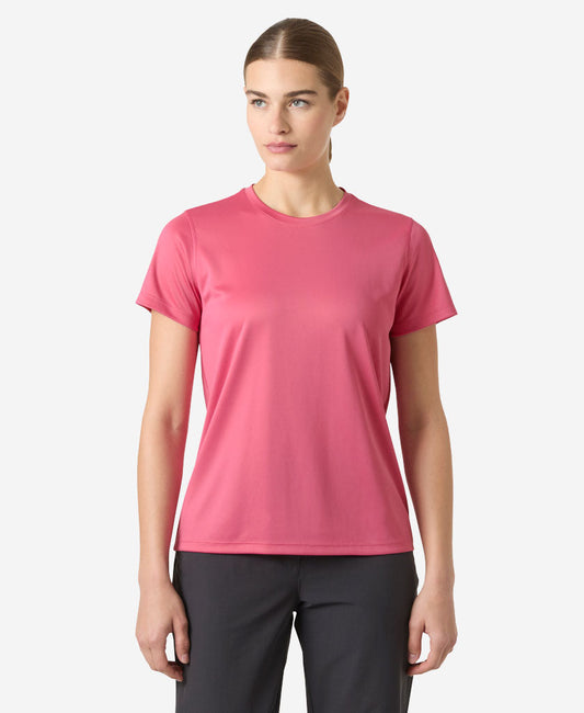 Image of T-Shirts. Product name - W HH TECH T-SHIRT 2.0, Cascadia Pink in Cascadia Pink colour by brand - Helly Hansen