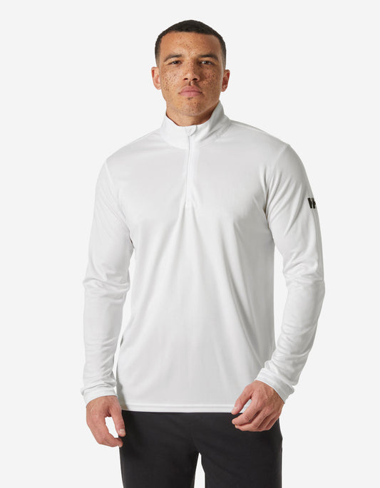 Image of Shirts. Product name - HH TECH 1/2 ZIP 2.0, White in White colour by brand - Helly Hansen
