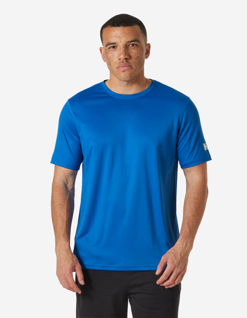 Image of T-Shirts. Product name - HH TECH T-SHIRT 2.0, Cobalt 2.0 in Cobalt . colour by brand - Helly Hansen