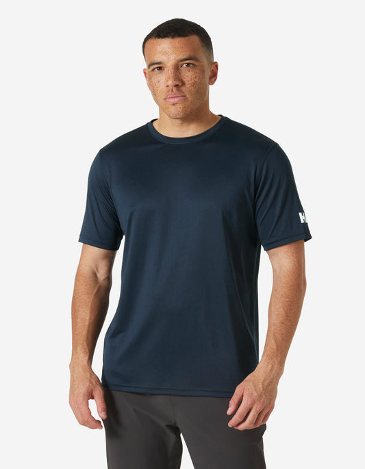 Image of T-Shirts. Product name - HH TECH T-SHIRT 2.0, Navy in Navy colour by brand - Helly Hansen
