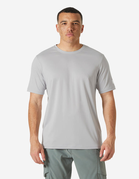 Image of T-Shirts. Product name - HH TECH T-SHIRT 2.0, Grey Fog in Grey Fog colour by brand - Helly Hansen