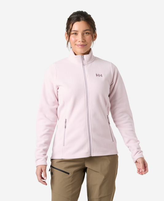 Image of a model wearing Outerwear. Product name - W MARIDALEN FLEECE JACKET, Pinkshake in Pinkshake colour by brand - Helly Hansen