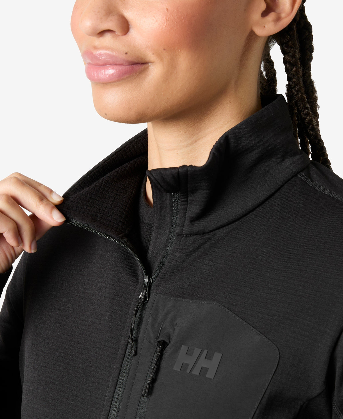 Helly Hansen W VERSALITE FLEECE JACKET (Black)