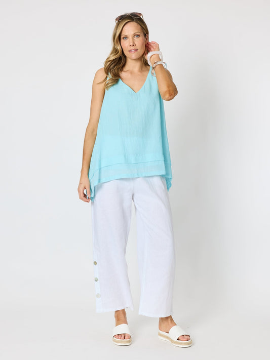 Clarity Essential Layer Cami (Aqua)