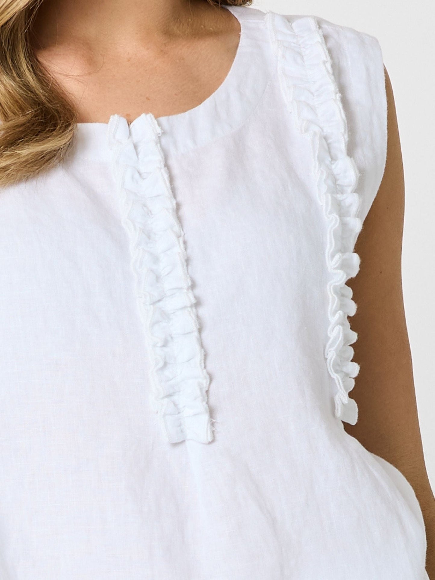 Hammock & Vine Haven Frill Cami (White)