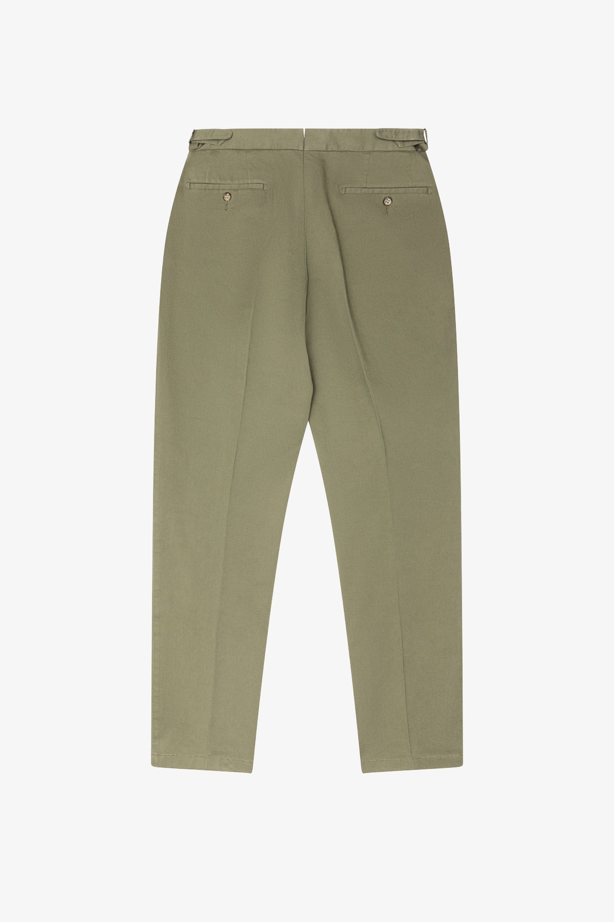 Anthony Squires Hudson Pants Cotton/Elastane In Twill Soft Finish (Olive)