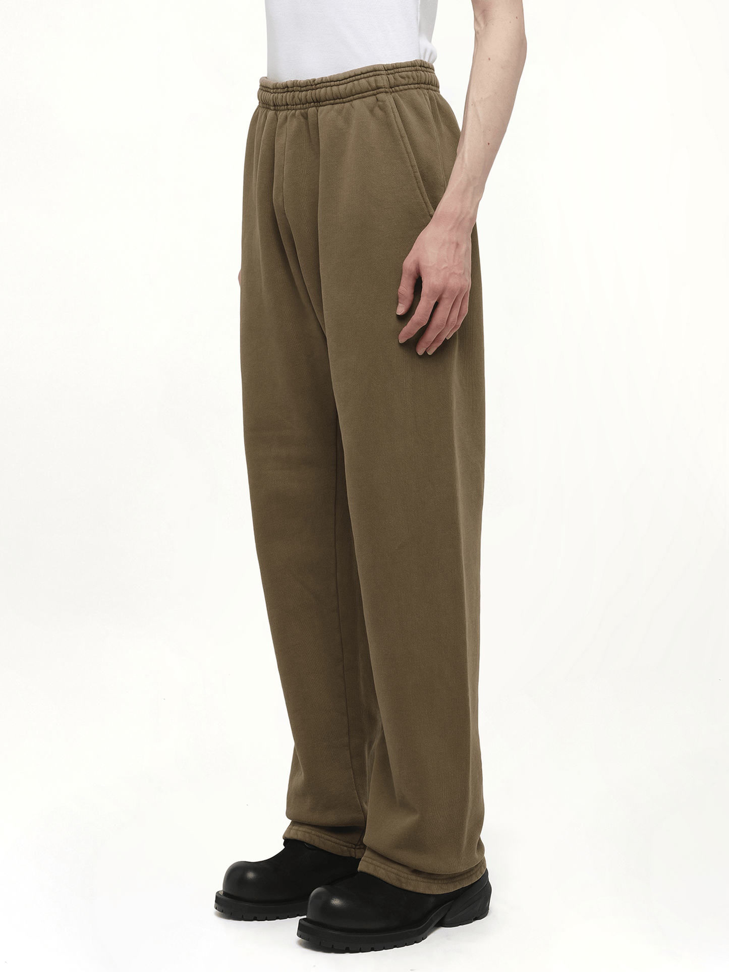 ENTIRE STUDIOS Straight-Leg Sweatpants (Brown)