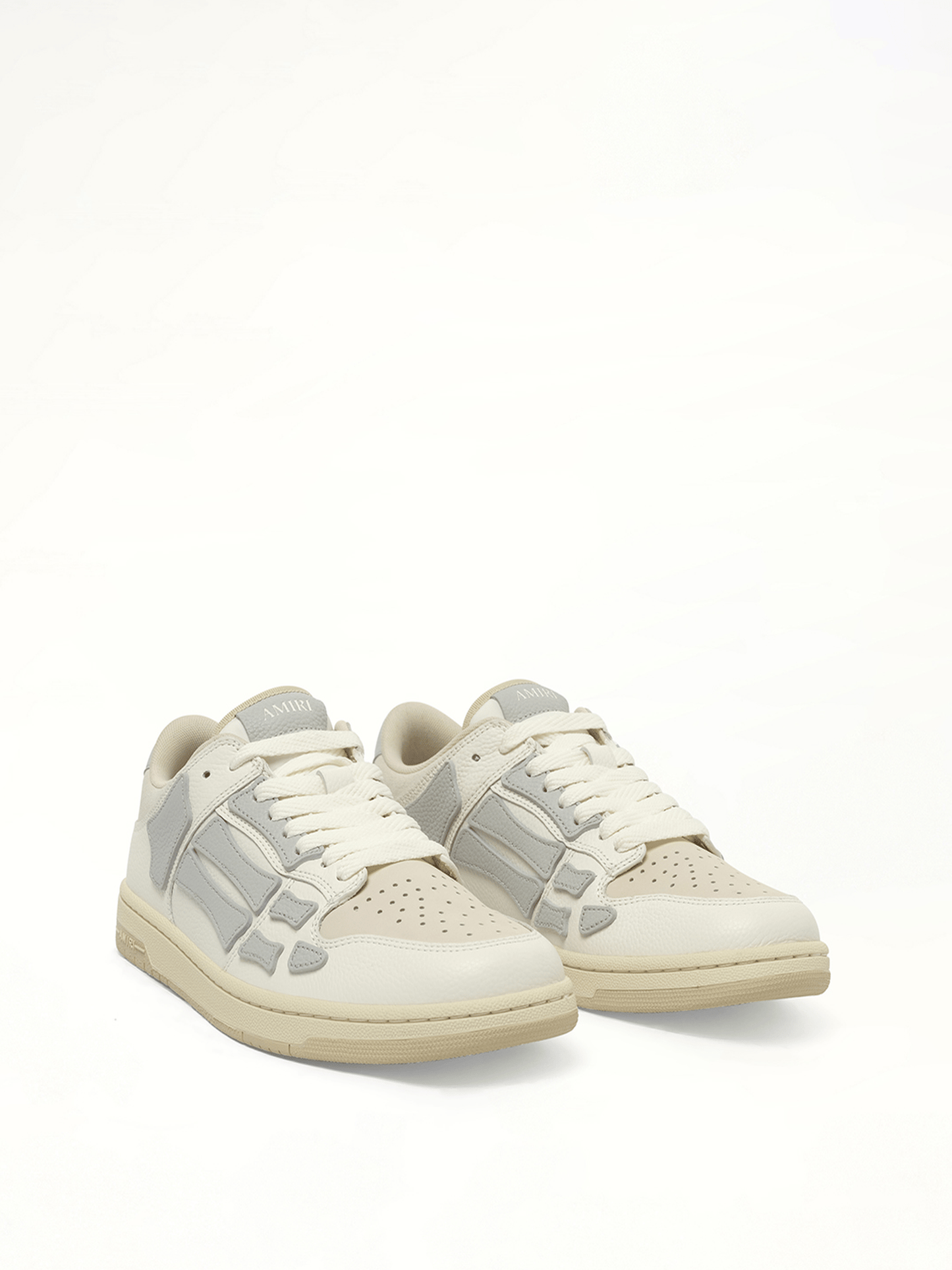 AMIRI Skeleton Top Low Sneaker (Grey)