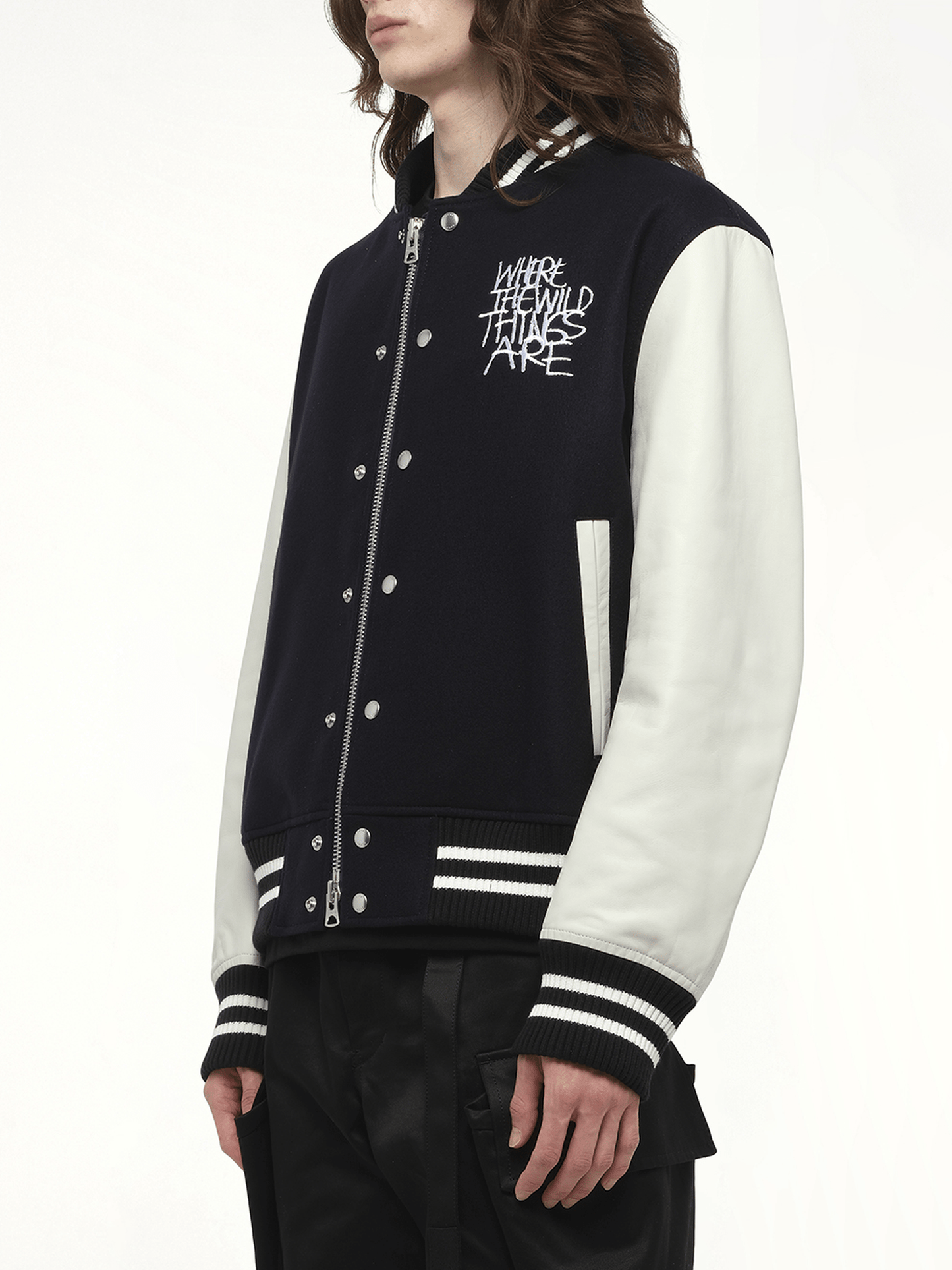 SACAI WHERE THE WILD THINGS ARE Blouson (Navy)