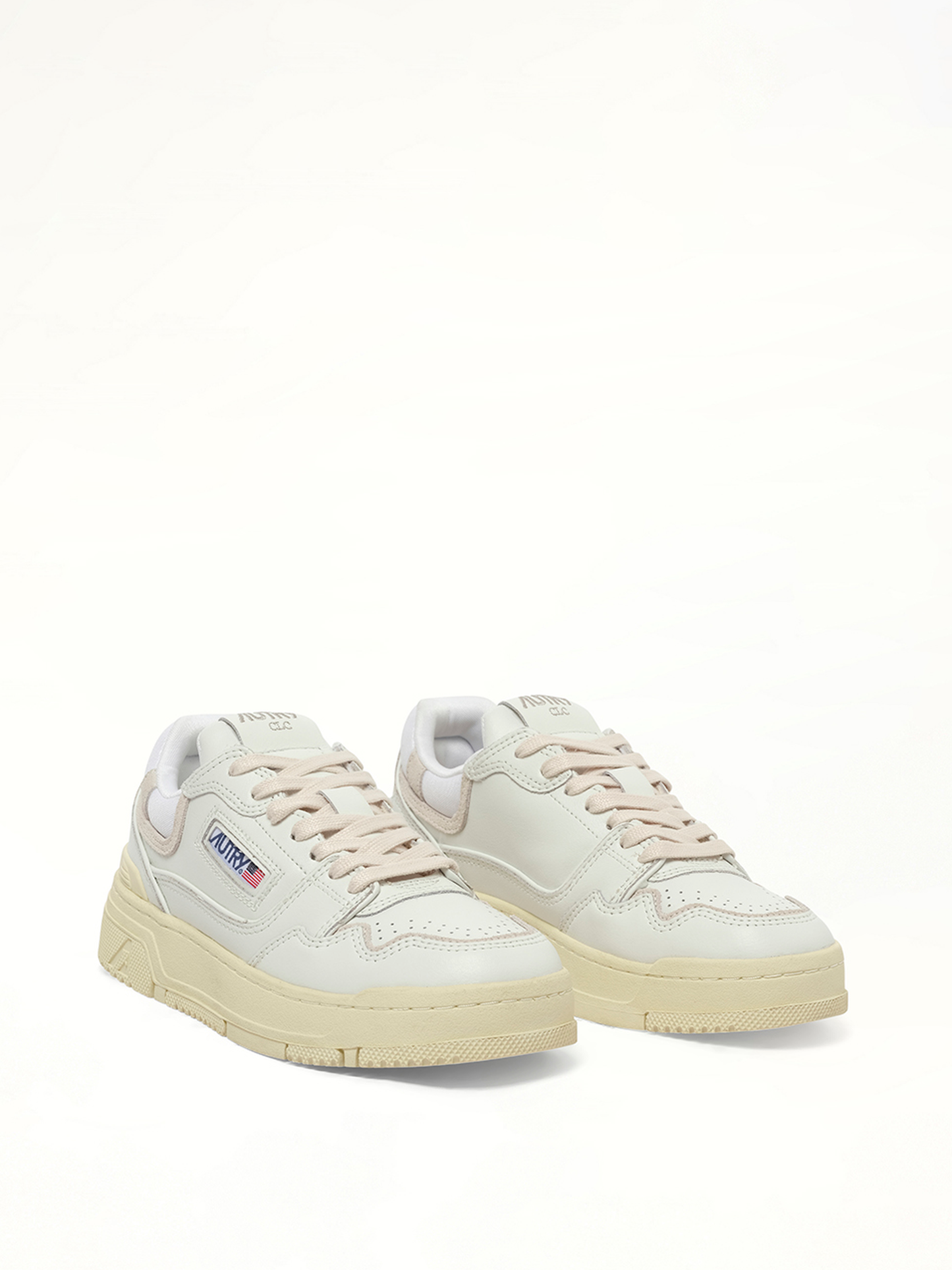 AUTRY CLC Low Sneakers (White)
