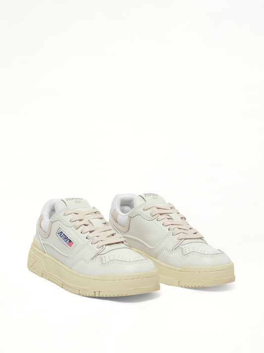 AUTRY CLC Low Sneakers (White)