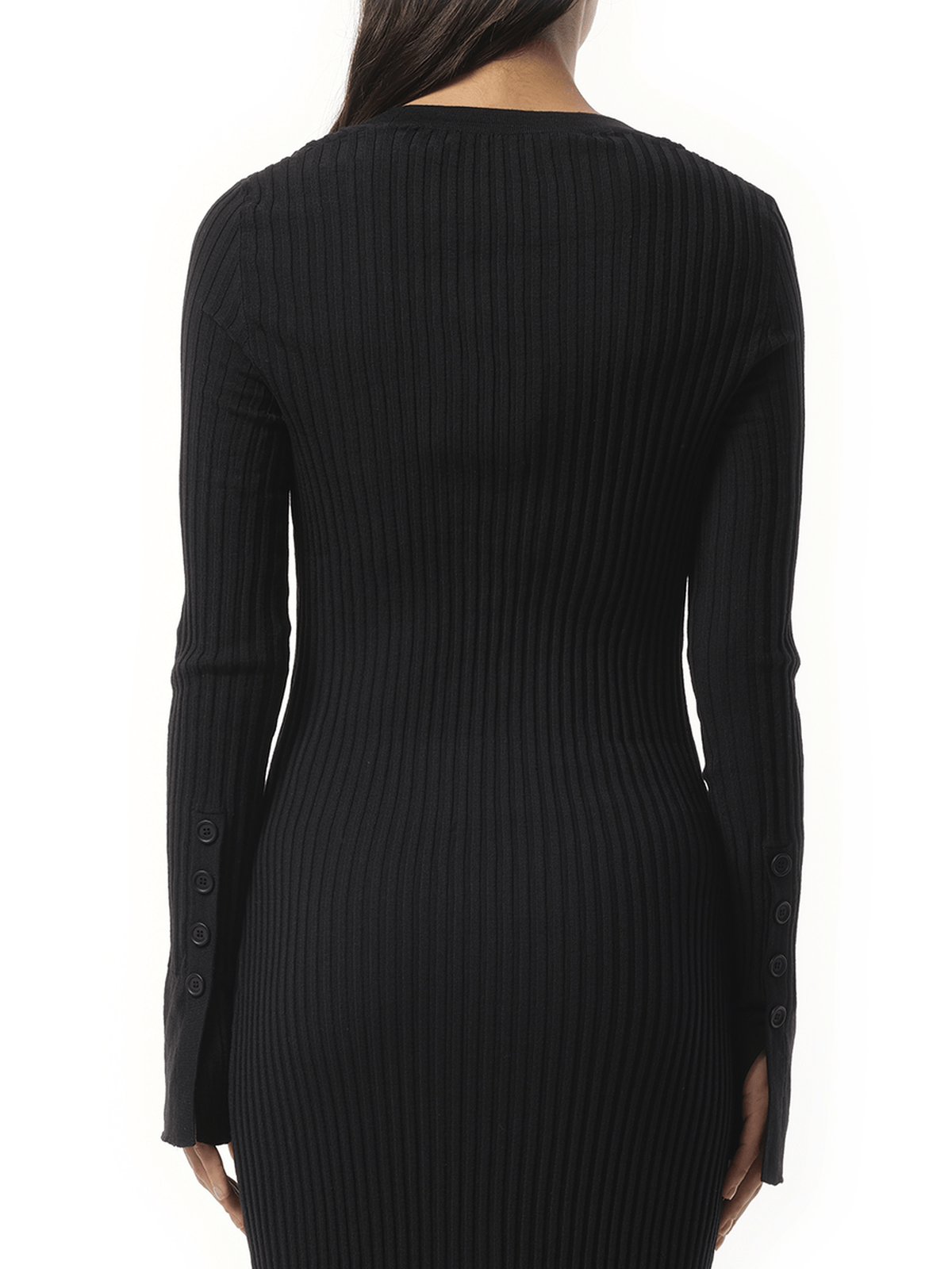 GIVENCHY Long Knit Dress (Black)