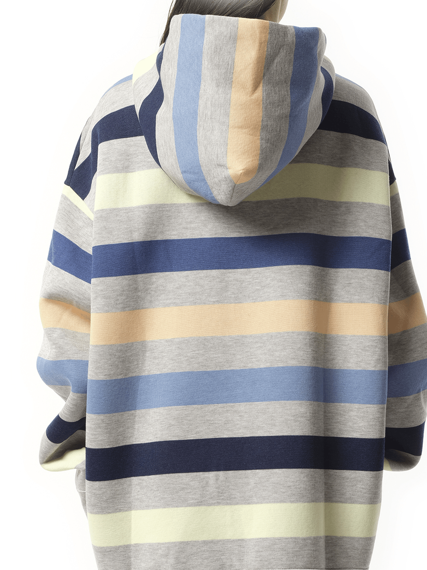 MARC JACOBS Long Sleeve Hooded Sweatshirt (Navy)