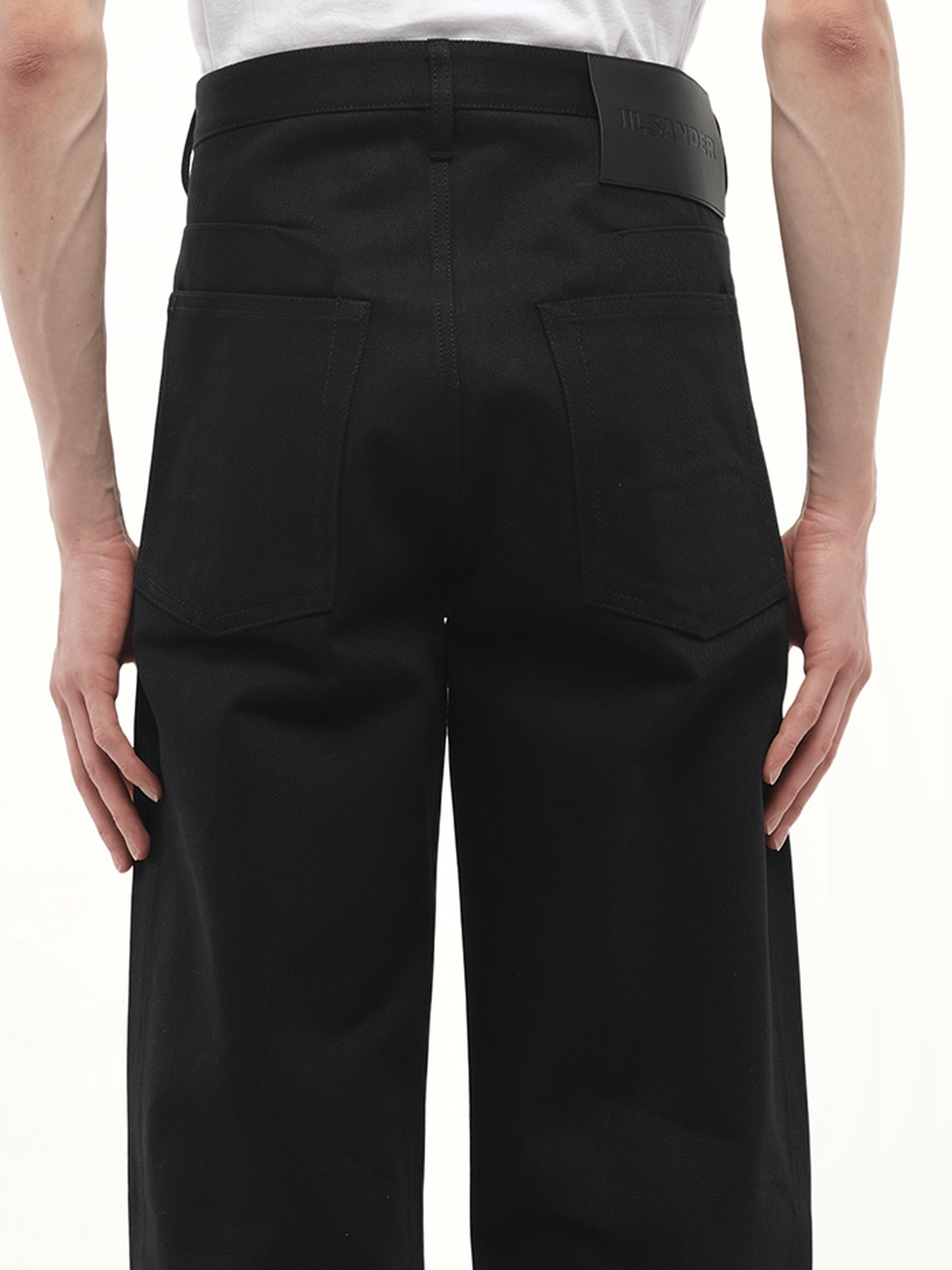 JIL SANDER Selvedge Japanse Denim Jeans 03 (Black)