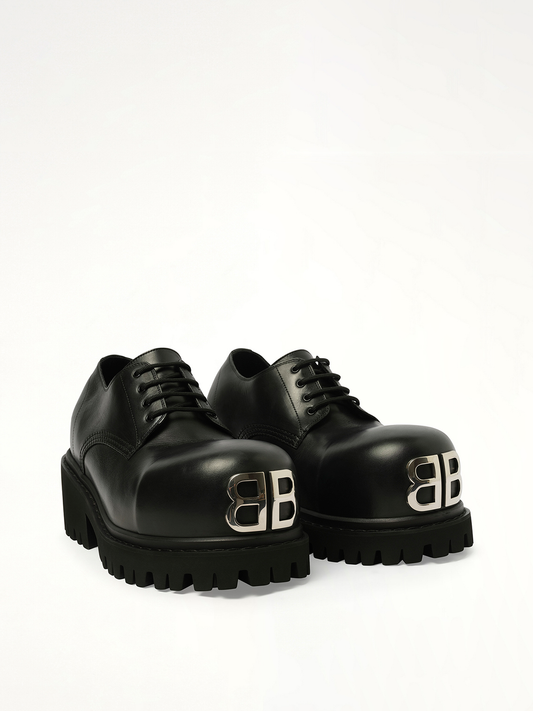 BALENCIAGA Stomper Derbie BB (Black)
