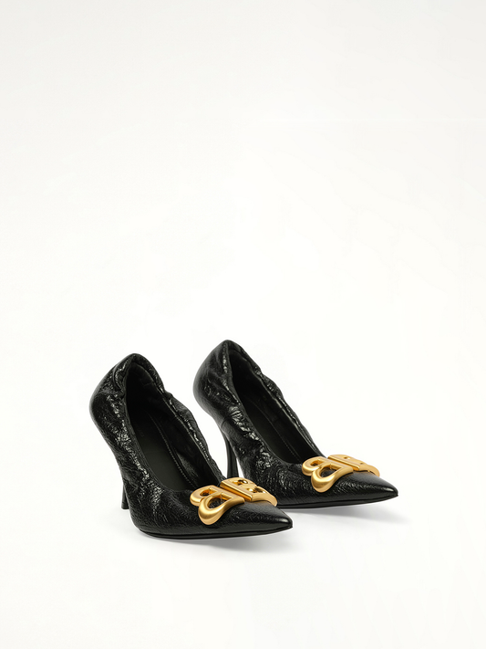 BALENCIAGA Monaco Pump BB H90 (Black)