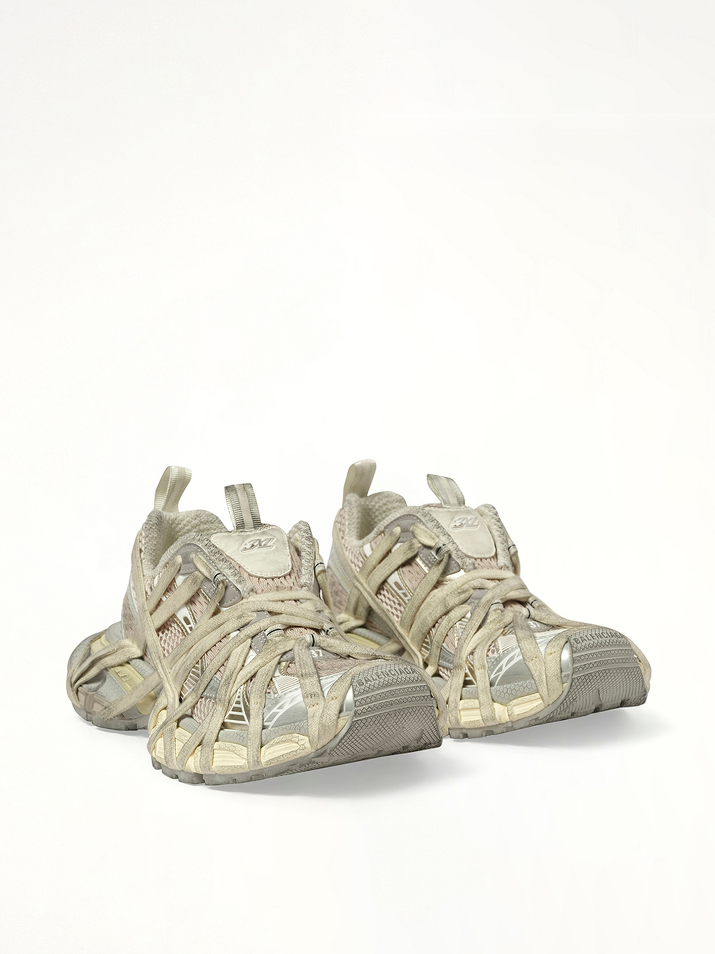 BALENCIAGA 3XL Extreme Laces Sneaker (White)