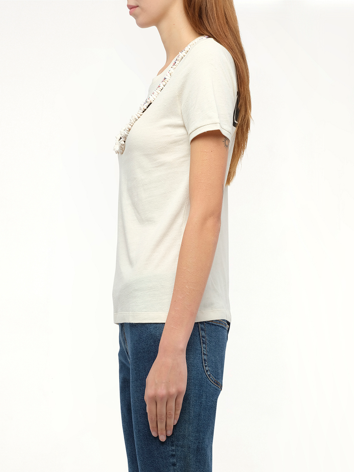 Loewe x Paula T-Shirt Necklaces (White)