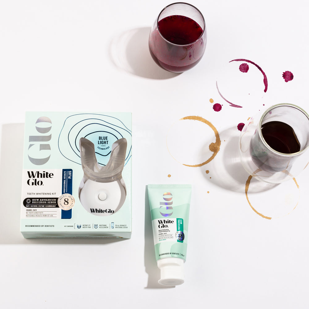 Glo Whitening Kit & Professional White Self Care Bundle