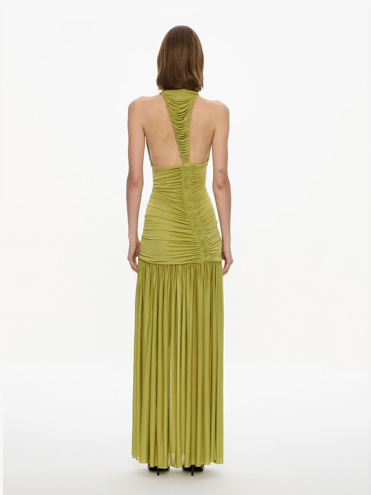 CHRISTOPHER ESBER Orion Gown (Olive)