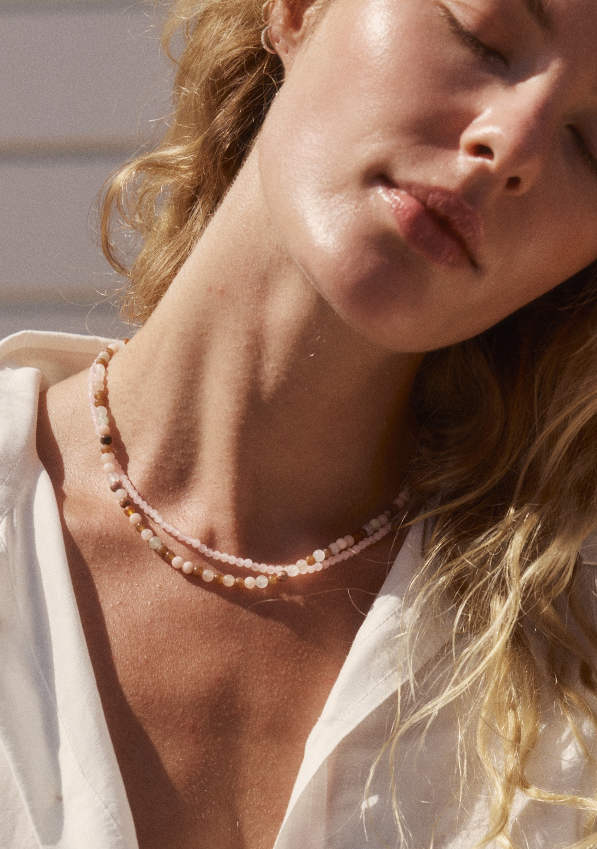 Auguste The Label Solstice Gemstone Necklace (Print)