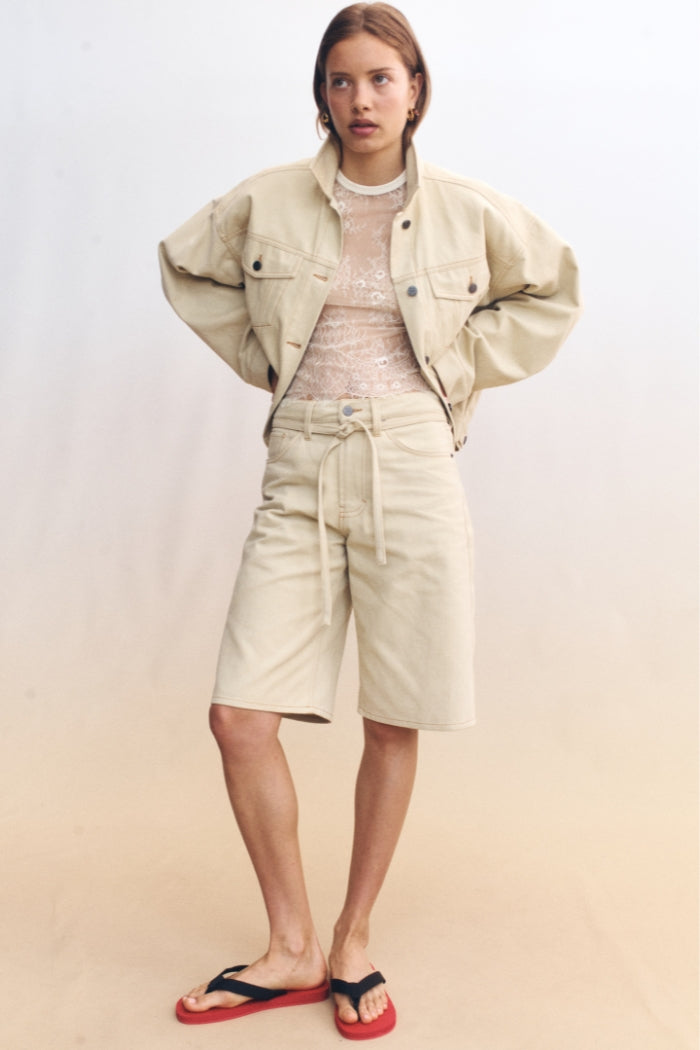 Blanca Studio Tamsin Shorts (Cream)