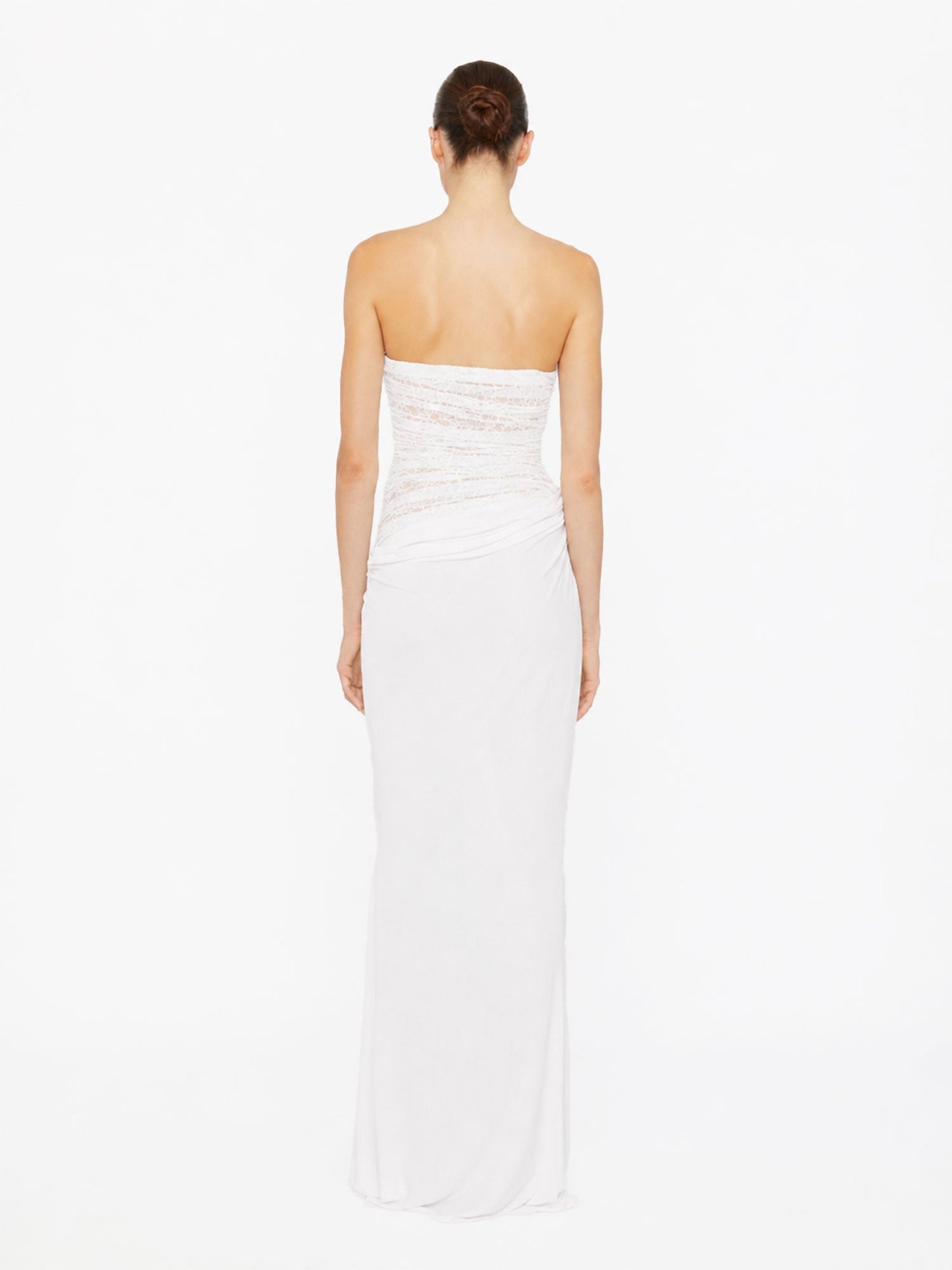 CHRISTOPHER ESBER Salacia Lace Gown (White)