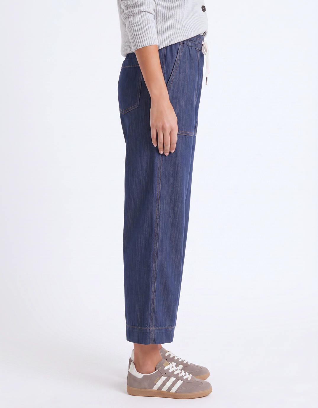 Elm Greta Slim Leg Denim Pant Sapphire (Blue)