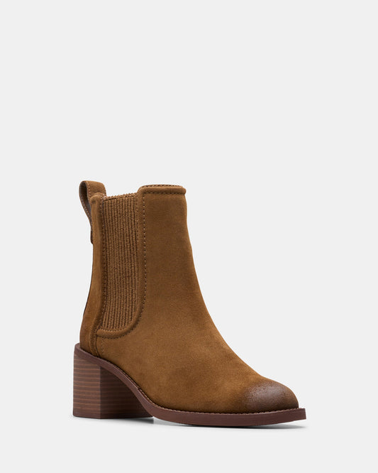 Chamberly Top Walnut Suede